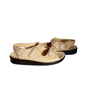 SAS Tan Sandals Comfortable Slingback Design